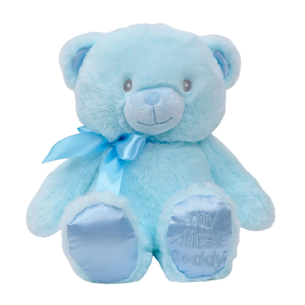 Linzy Teddy Bear - 9'' Blue 12'' Floppy