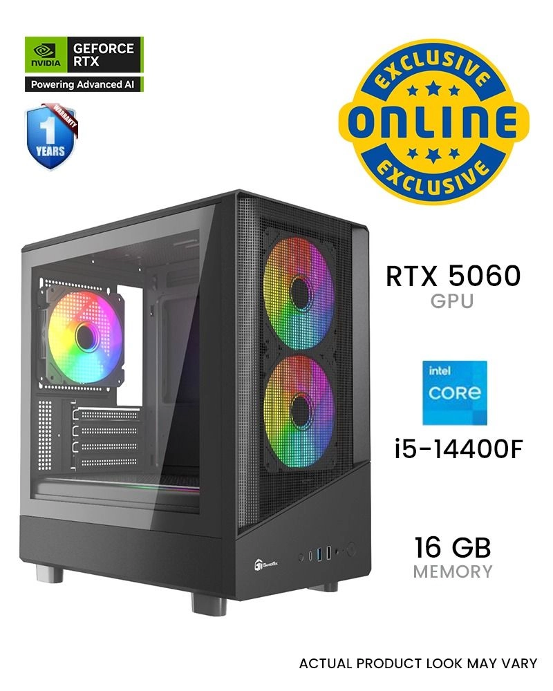 GamerTek Ion - i5-14400F 16GB 1TB