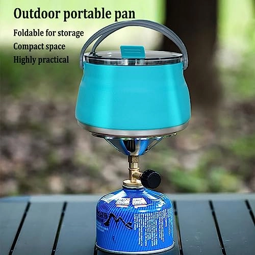 Folding Silicone Kettle - 1 Liter