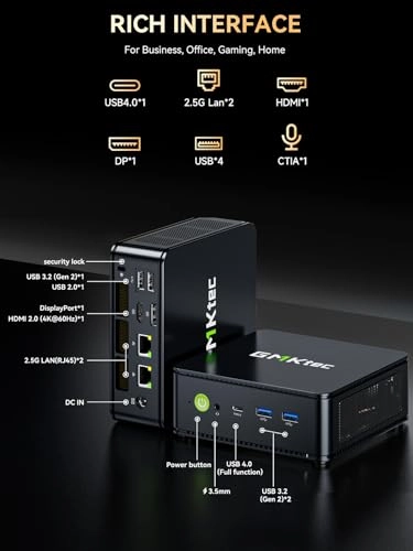 M6 Ultra - M.2 2280 PCIe SSD 512GB 32GB AMD Ryzen 5 7640HS