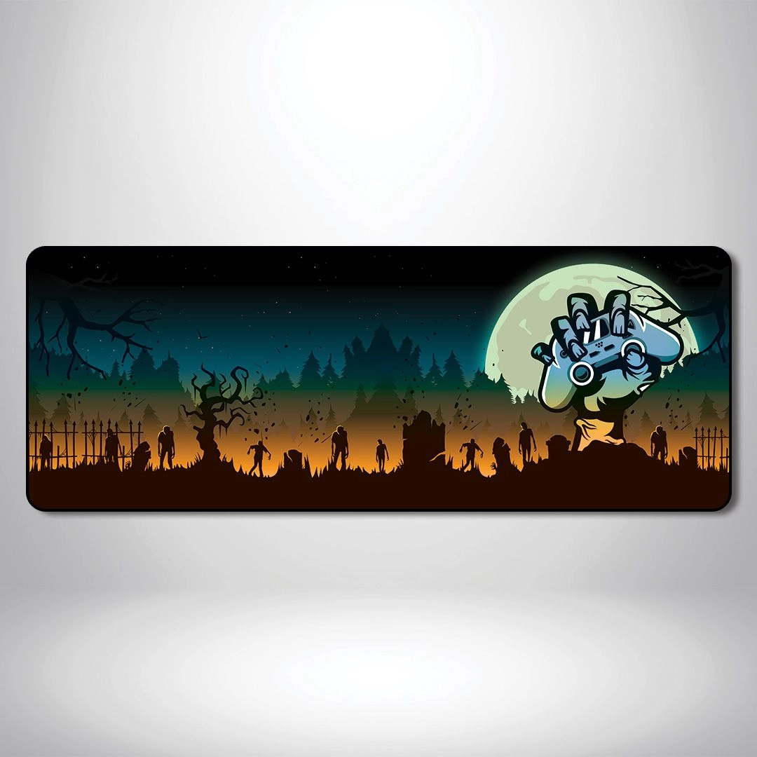 Graffiti Polyester Gaming Mouse Pad - 80x30 cm