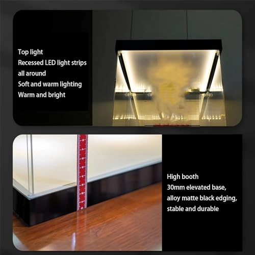 Display Case for Lego 43230 Camera - 30x20x40cm Black