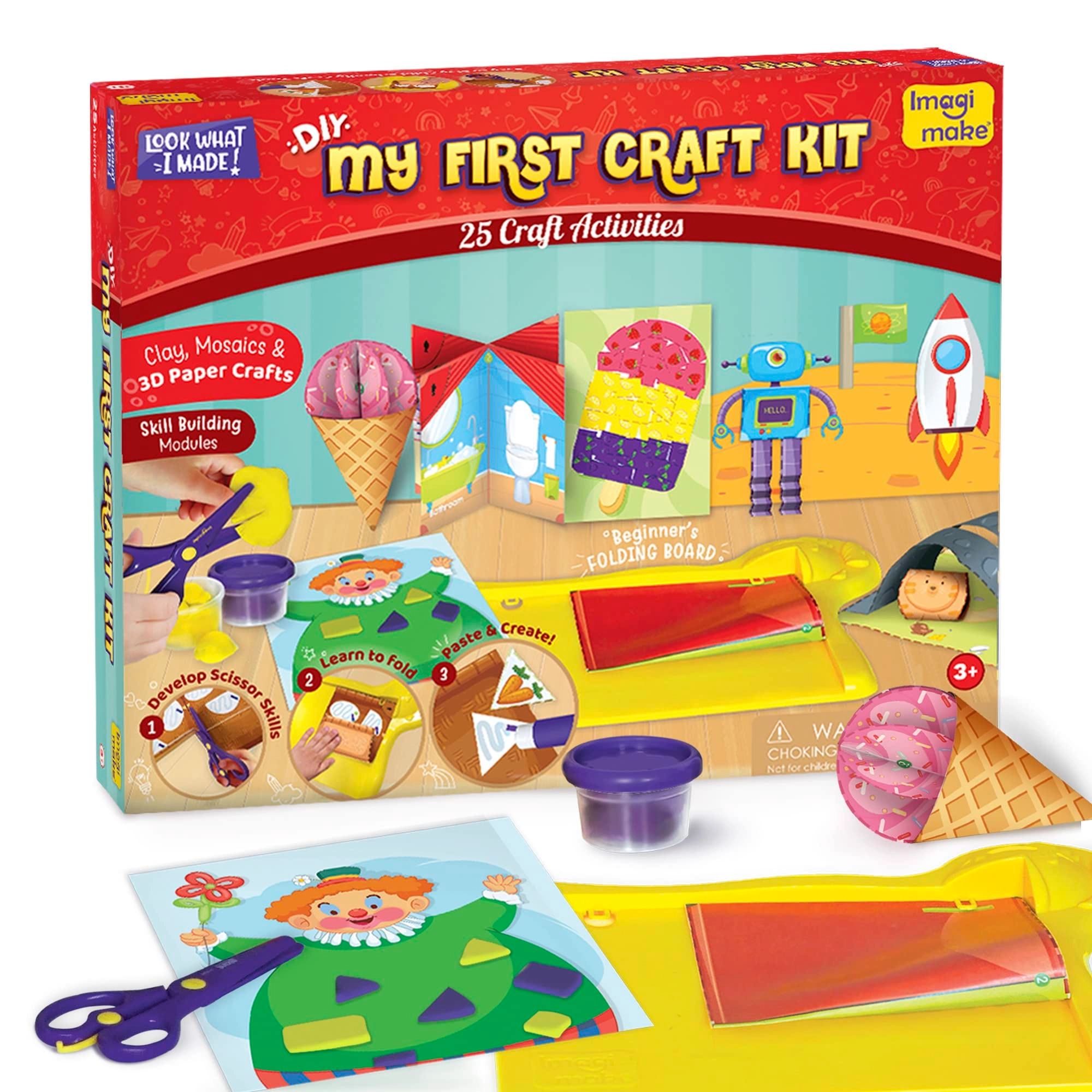 Imagimake Play Solutions My First Craft Kit - 3+ years 1 piece