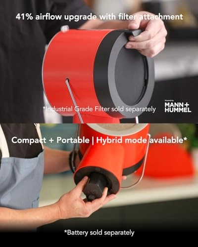 AH-080E-B - Corded & Cordless Midnight Black