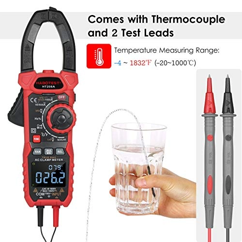 AC/DC Digital Clamp Meter - CAT III 1000V 40mm