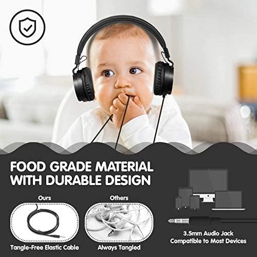 Foldable on Ear Headphones - Wired Headphone