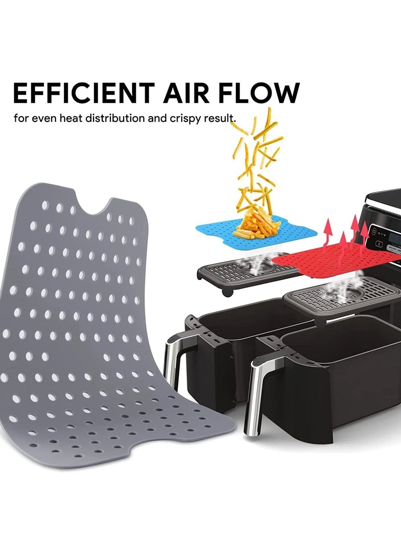 Air Fryer Silicone Liner - food grade silicone 2 piece(s)