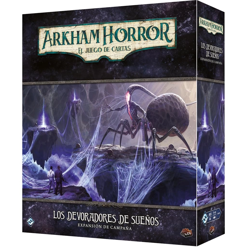 Fantasy Flight Games Aarkham Horror LCG: Dream Eater - Campaign Expansion Card Game (Spanish)