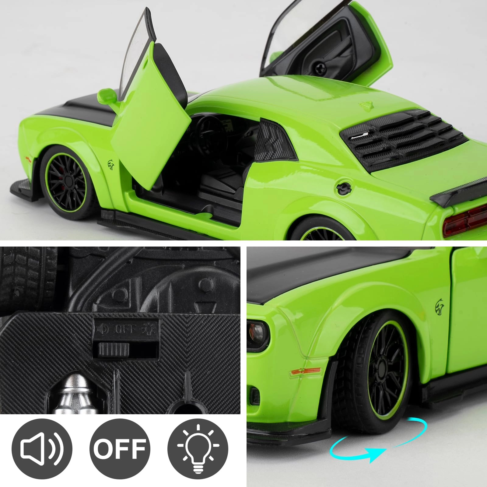 Challenger SRT Hellcat - 1:32 1.0 Count