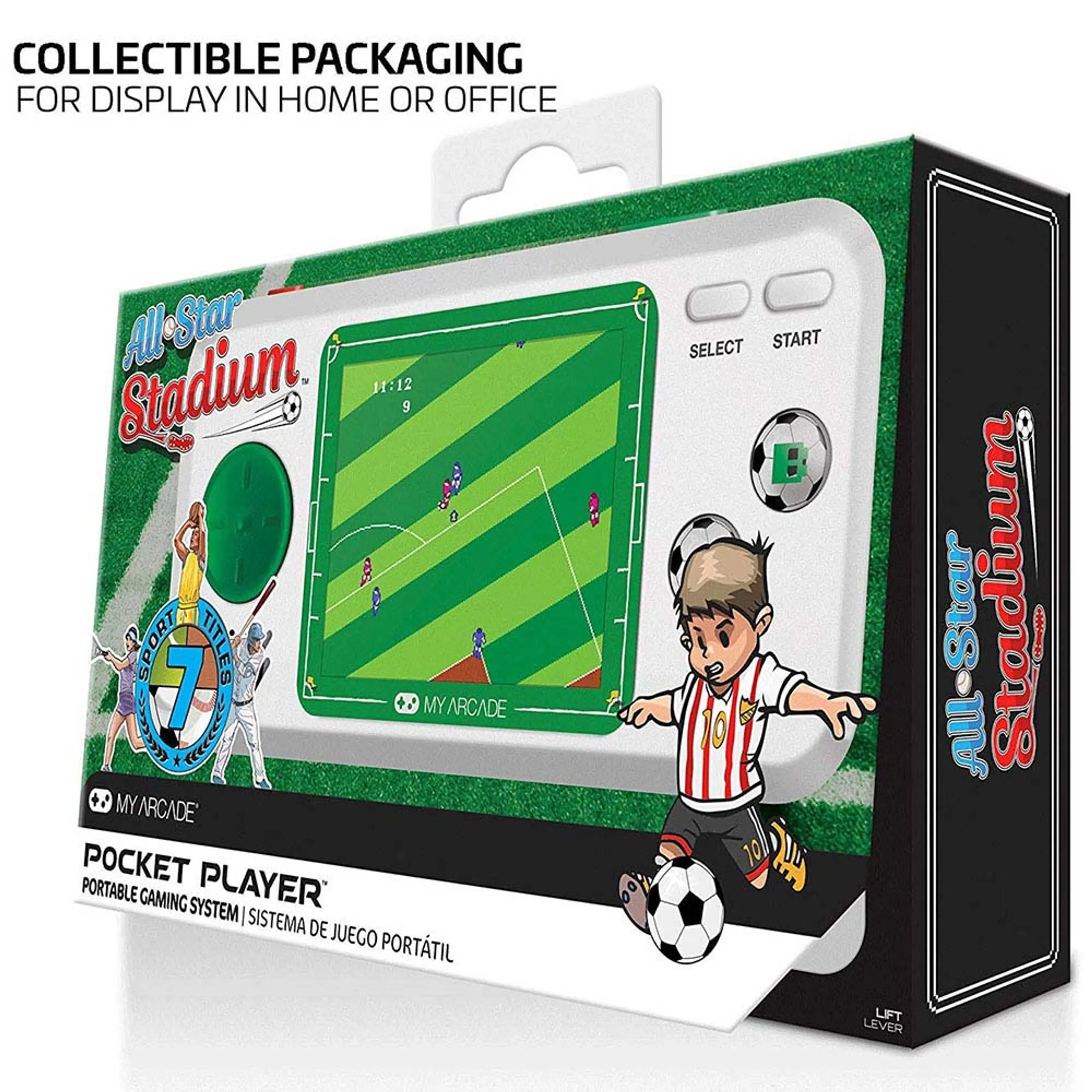 All-Star Arena Pocket Player - 300 Games 2.75" screen