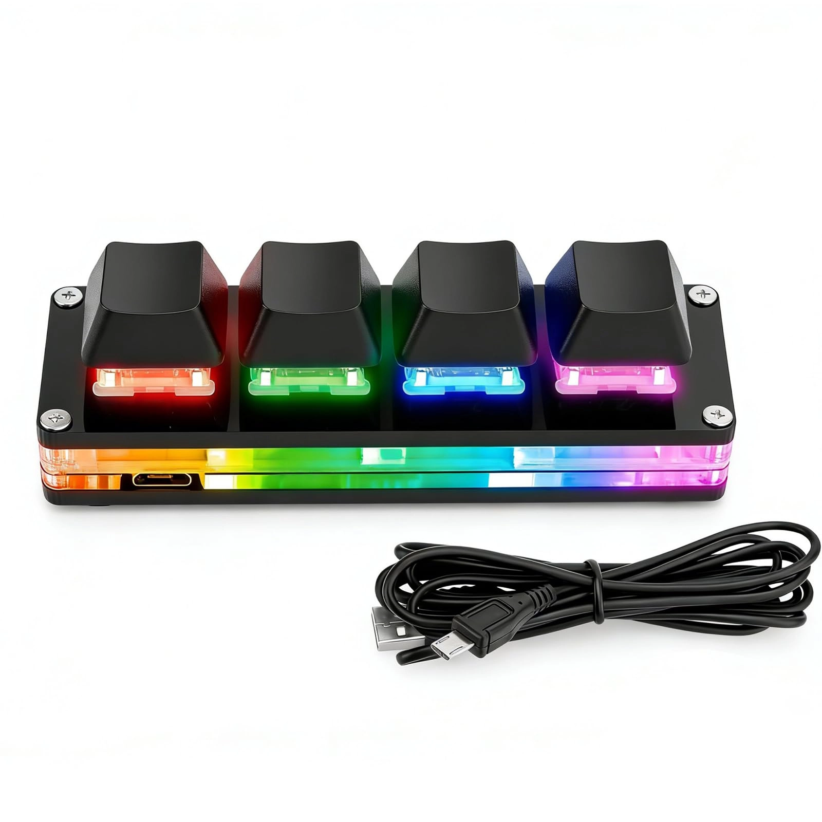aikeec 4-Key Keypad - QWERTY Wired