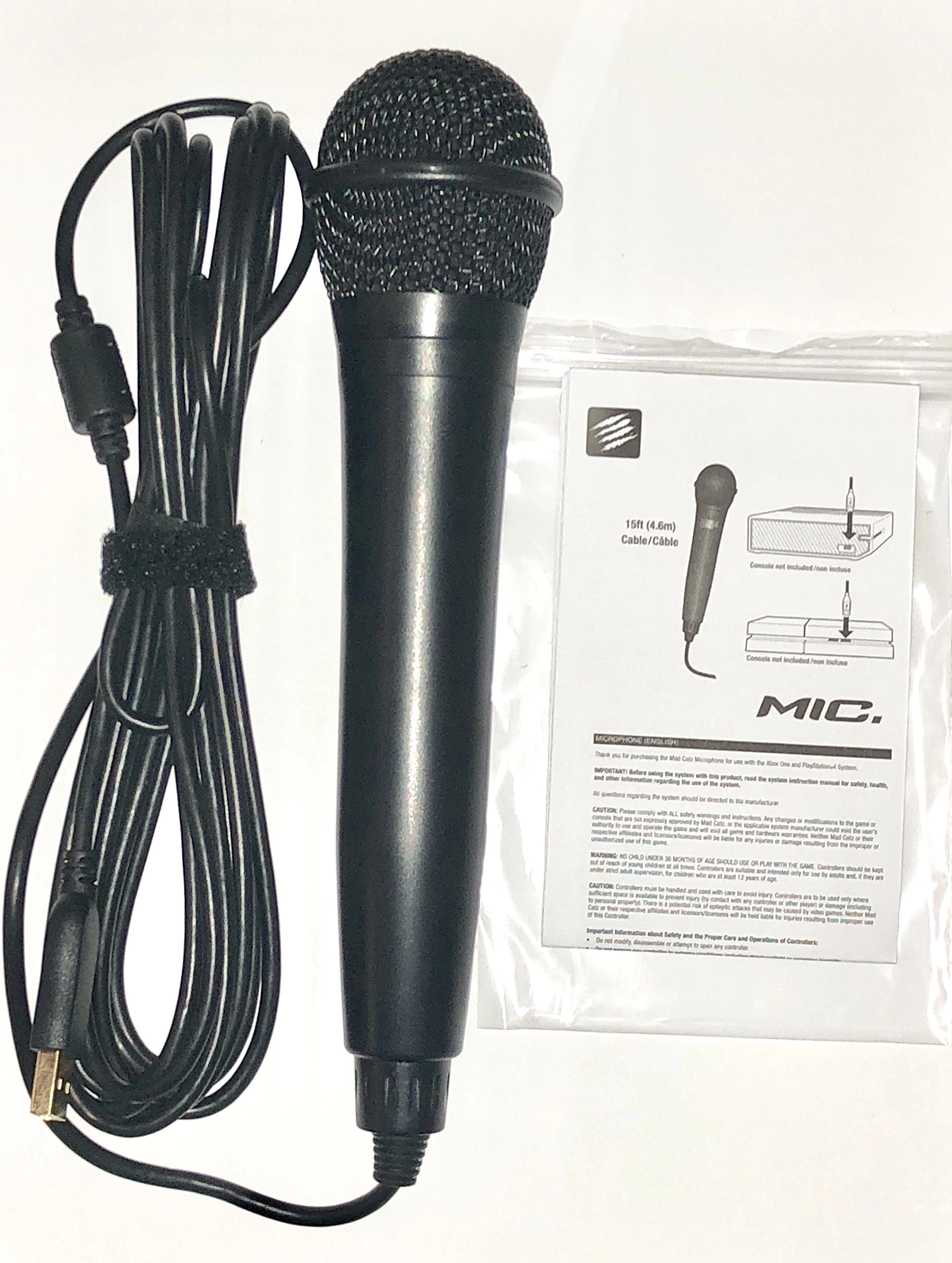 Mad Katz Rock Band USB Karaoke Microphone - 15 Feet