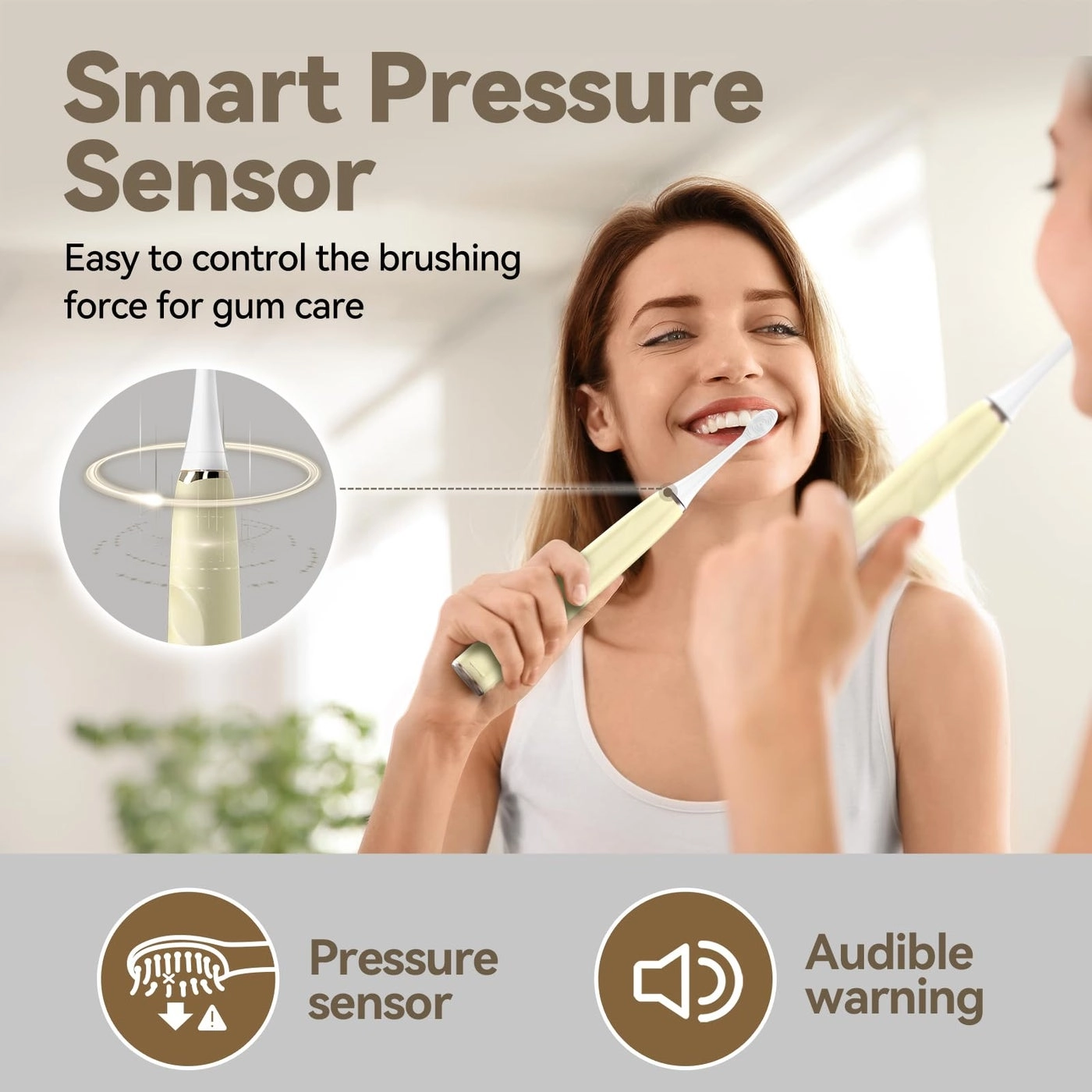 SG-2753 - Ultrasonic Rechargeable 8 Brush Heads 5 Modes