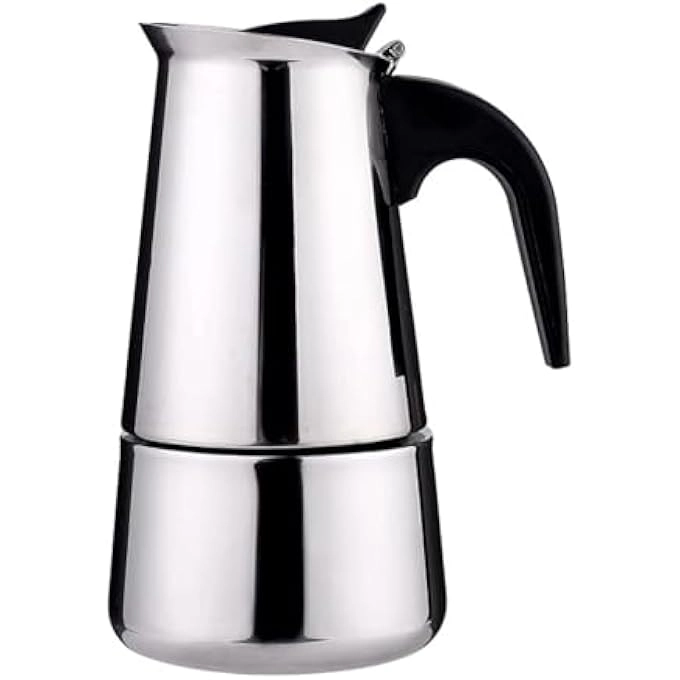 Moka Pot - Stainless Steel Induction Compatible