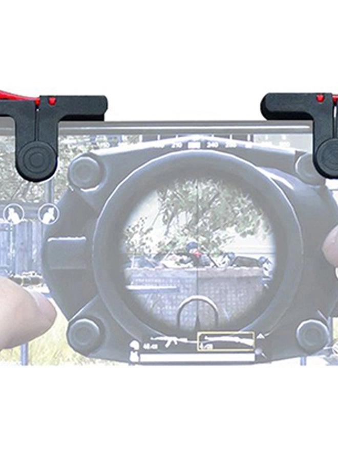 PUBG Mobile Gaming Trigger - Wireless Black/Red