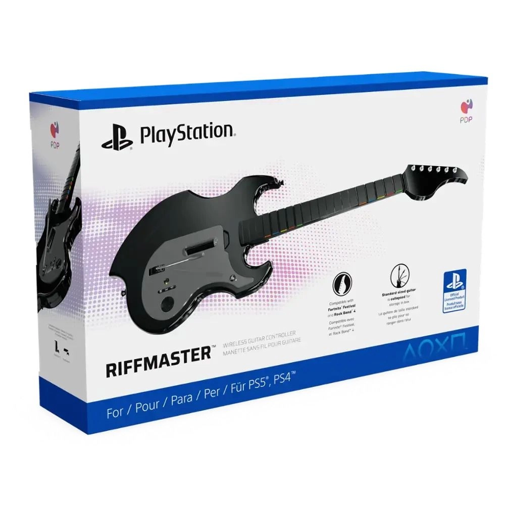 RIFFMASTER - Black PlayStation 5 PlayStation 4