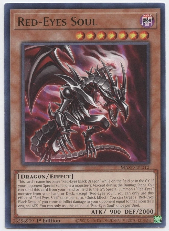 Yu-Gi-Oh! Red-Eyes Soul MAZE-EN012