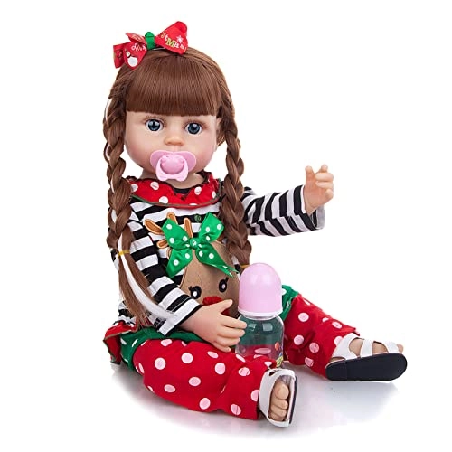 Reborn Baby Doll - 22 Inch Vinyl Girl Ages 3+