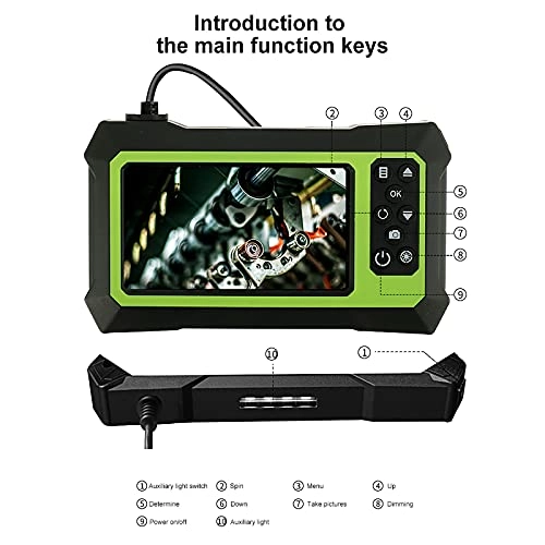 Dual Lens Endoscope - 8mm 5M