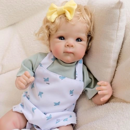 Reborn Baby Doll - 18 inch Full body vinyl Ages 3+