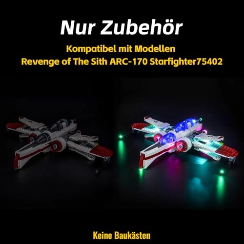 LED Light Set - Compatible with 75402 ARC-170 Starfighter