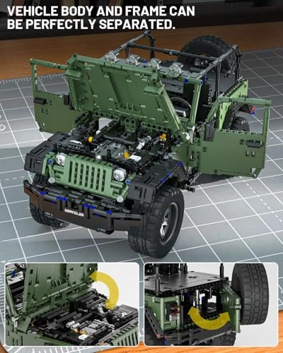 1:8 Offroad Model Kit (13124) - Green