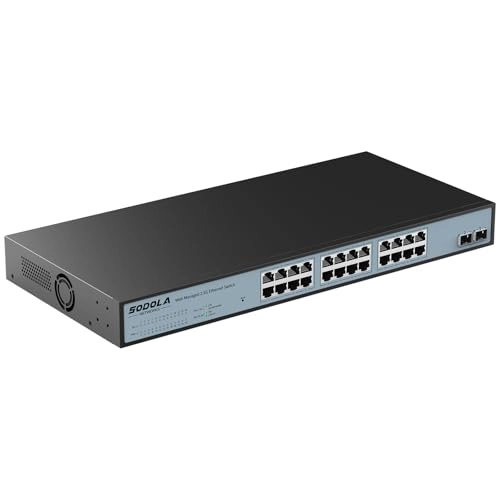 24X2.5G+2X10G SFP+(Managed) - 26-ports