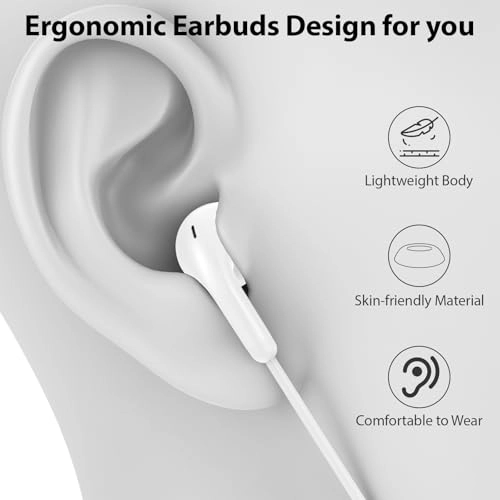 USB C Headphones - Wired Earbud