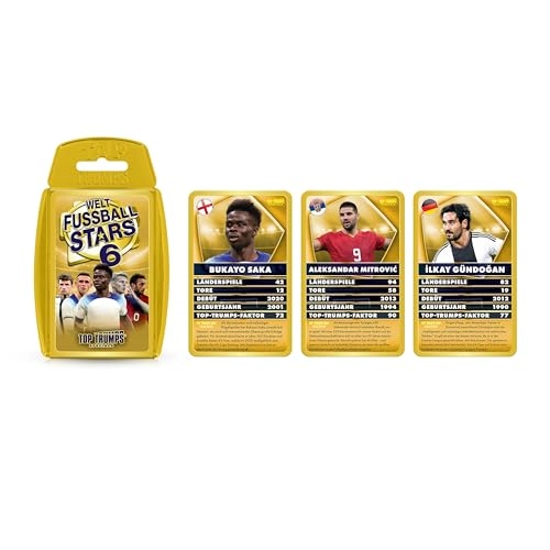 Top Trumps Weltfussball Stars - 30 cards German