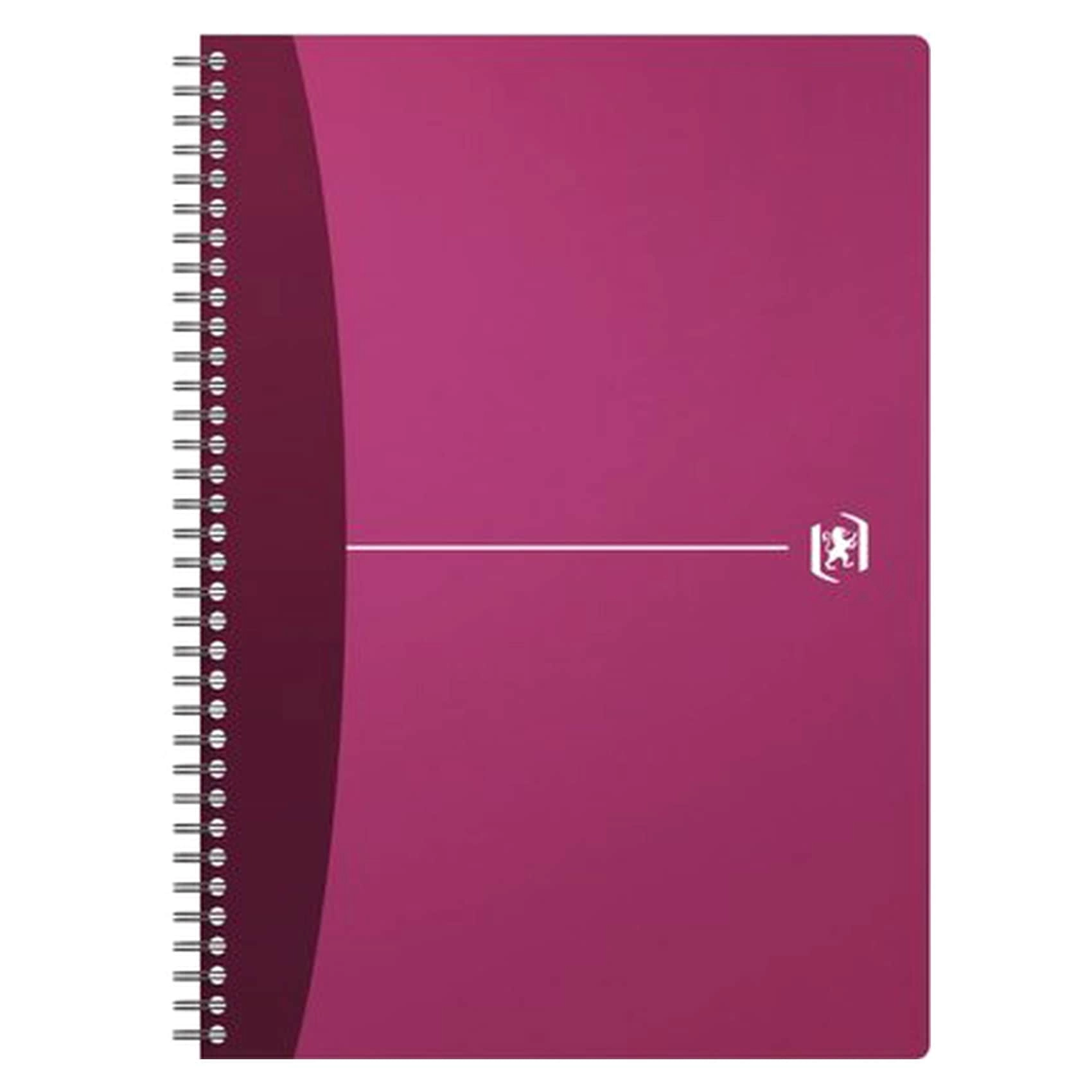Optik Wired Notebook 148x210mm Spiral - Grid 100 Pages