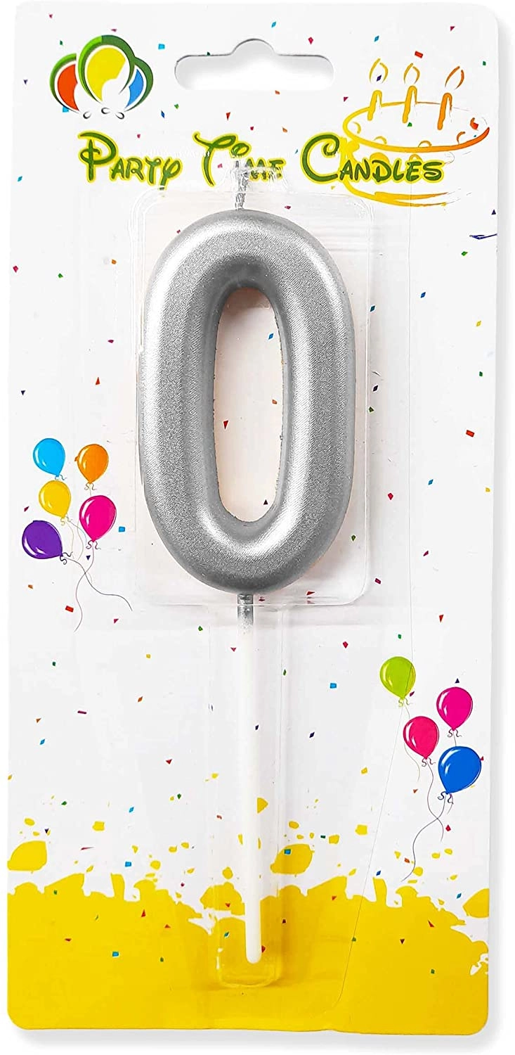 Number 0 Party Balloon