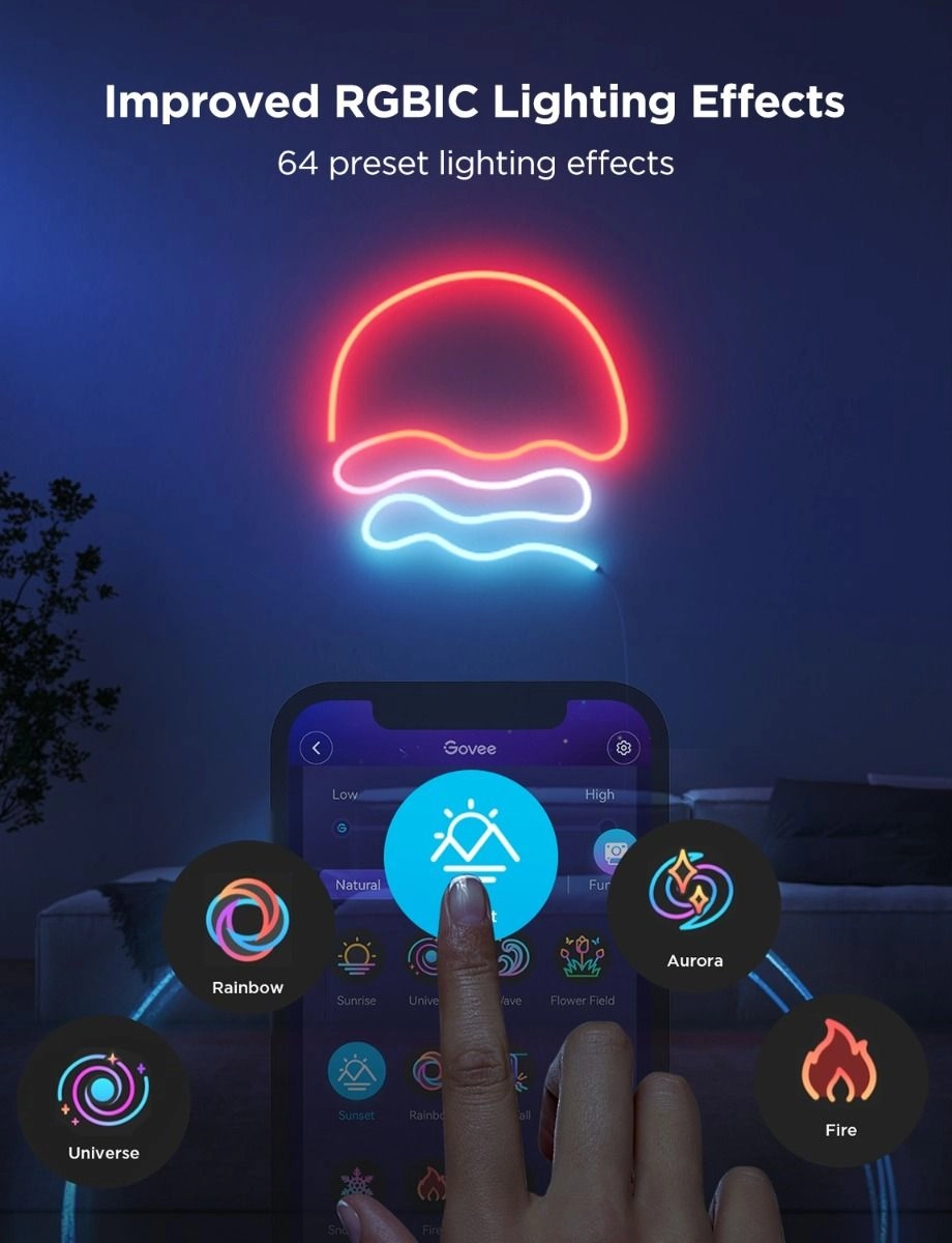 Neon LED Strip Light - 3m
