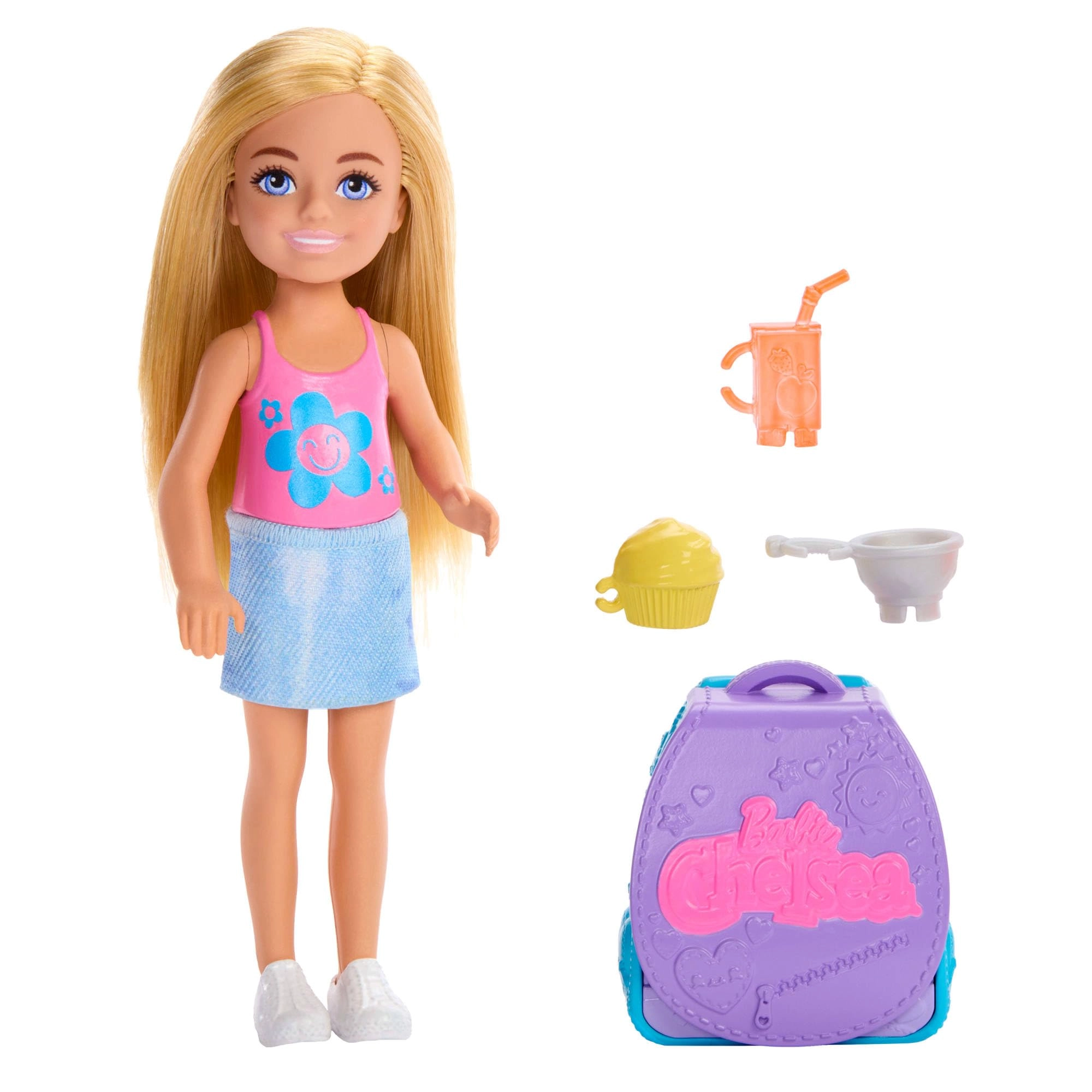 Barbie Chelsea Cupcake Baking Backpack Doll - 15.2 cm Ages 3+