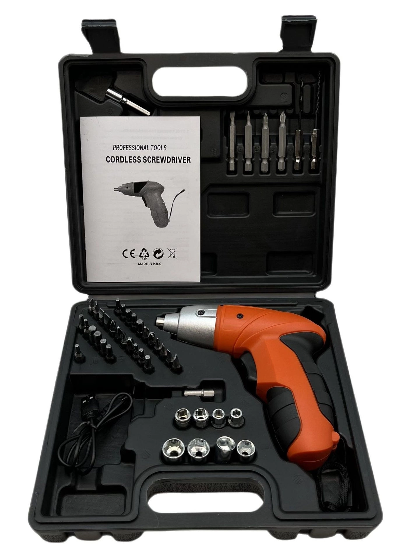 HOMESTAR Electric Screwdriver - Rechargeable Rotatable Built-in LED