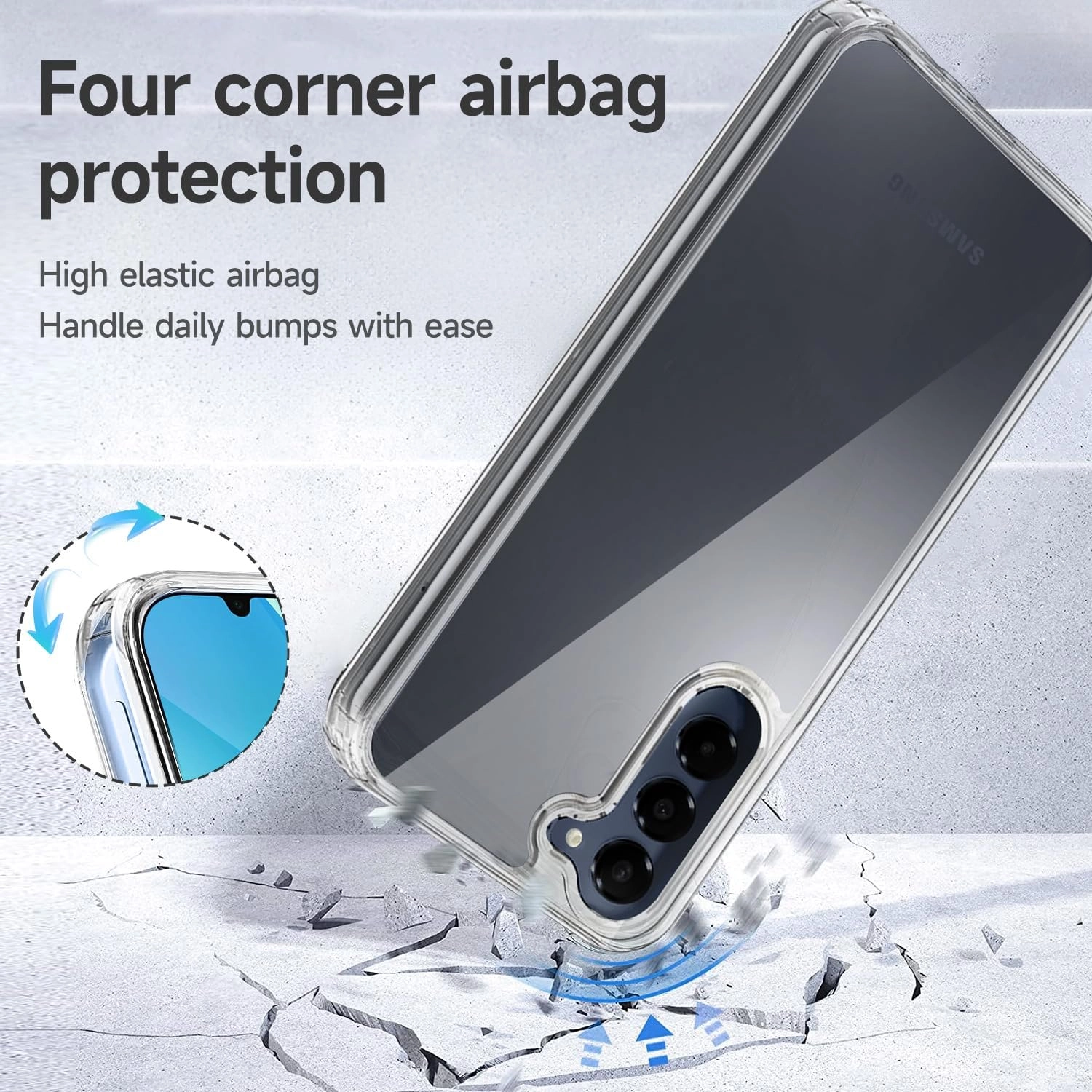 Lucid Case + Screen Protector for Samsung Galaxy A16