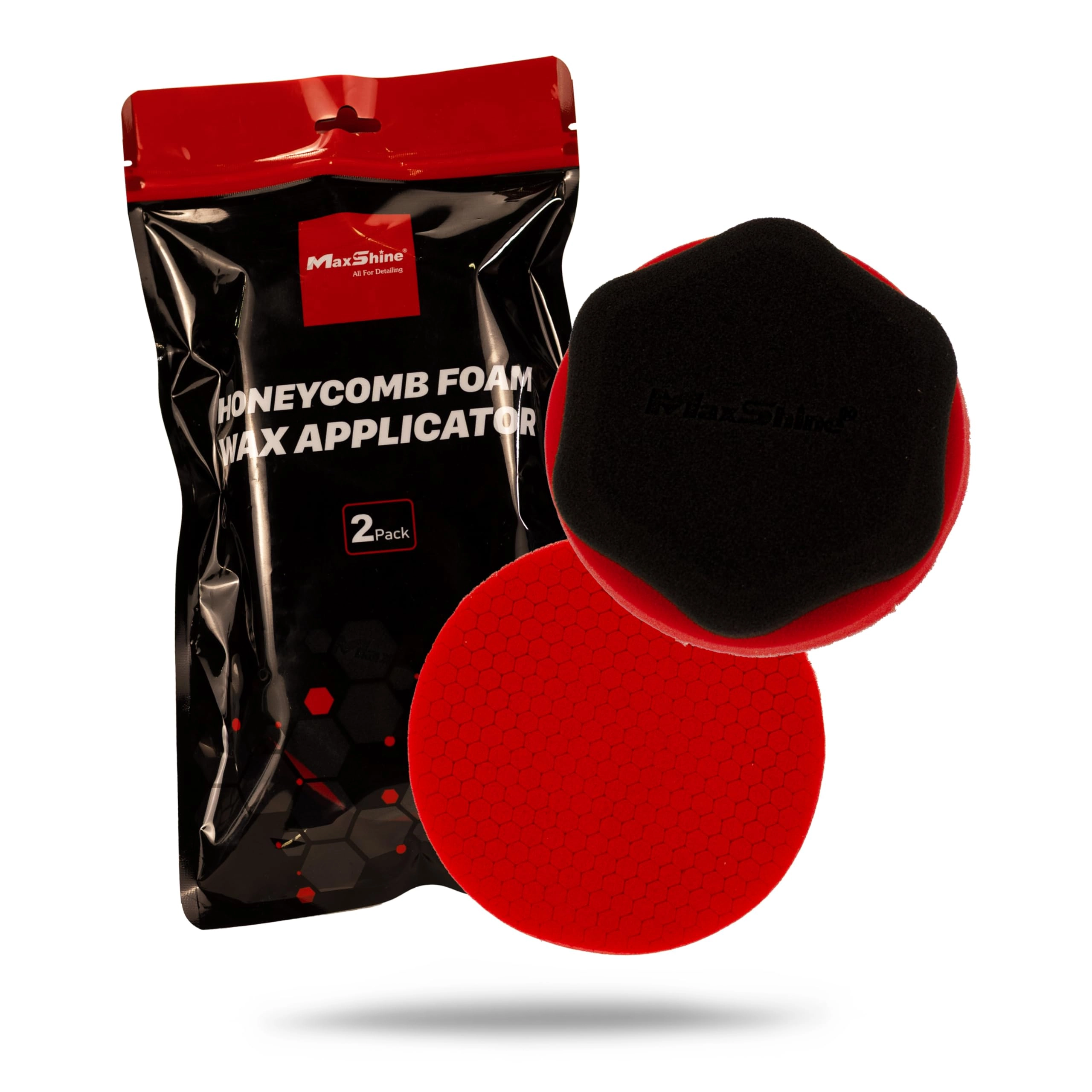 MaxShine Honeycomb Foam Precision Wax Applicator