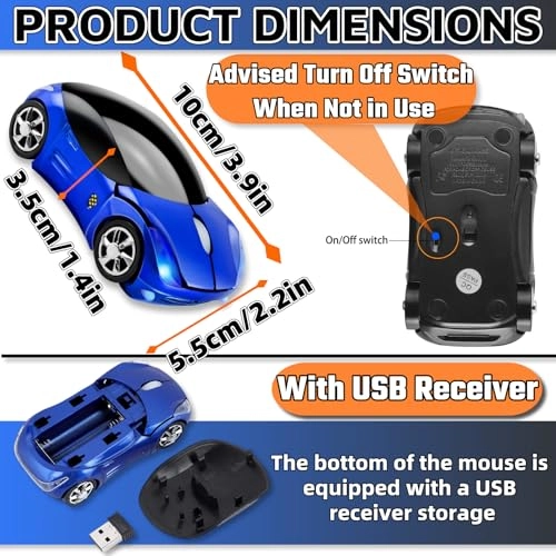 Car Mouse - USB, Wireless up to 10m