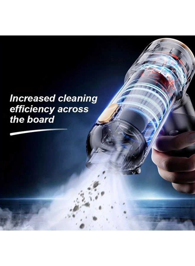 4-in-1 Wireless Handheld Vacuum Cleaner - 2000mAh