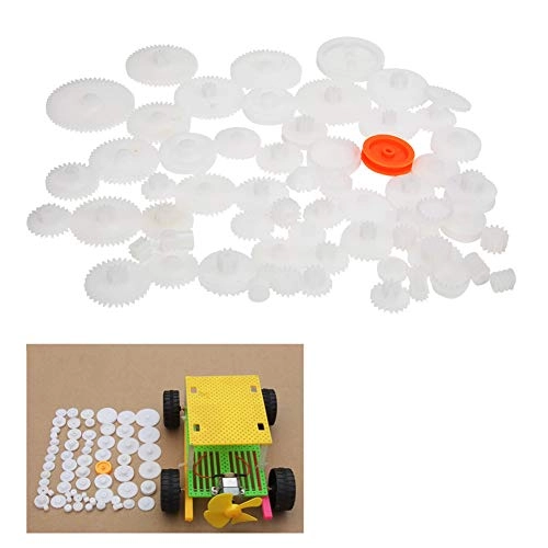 DIY Robot Model Toy Plastic Gear Set - 64pcs ABS