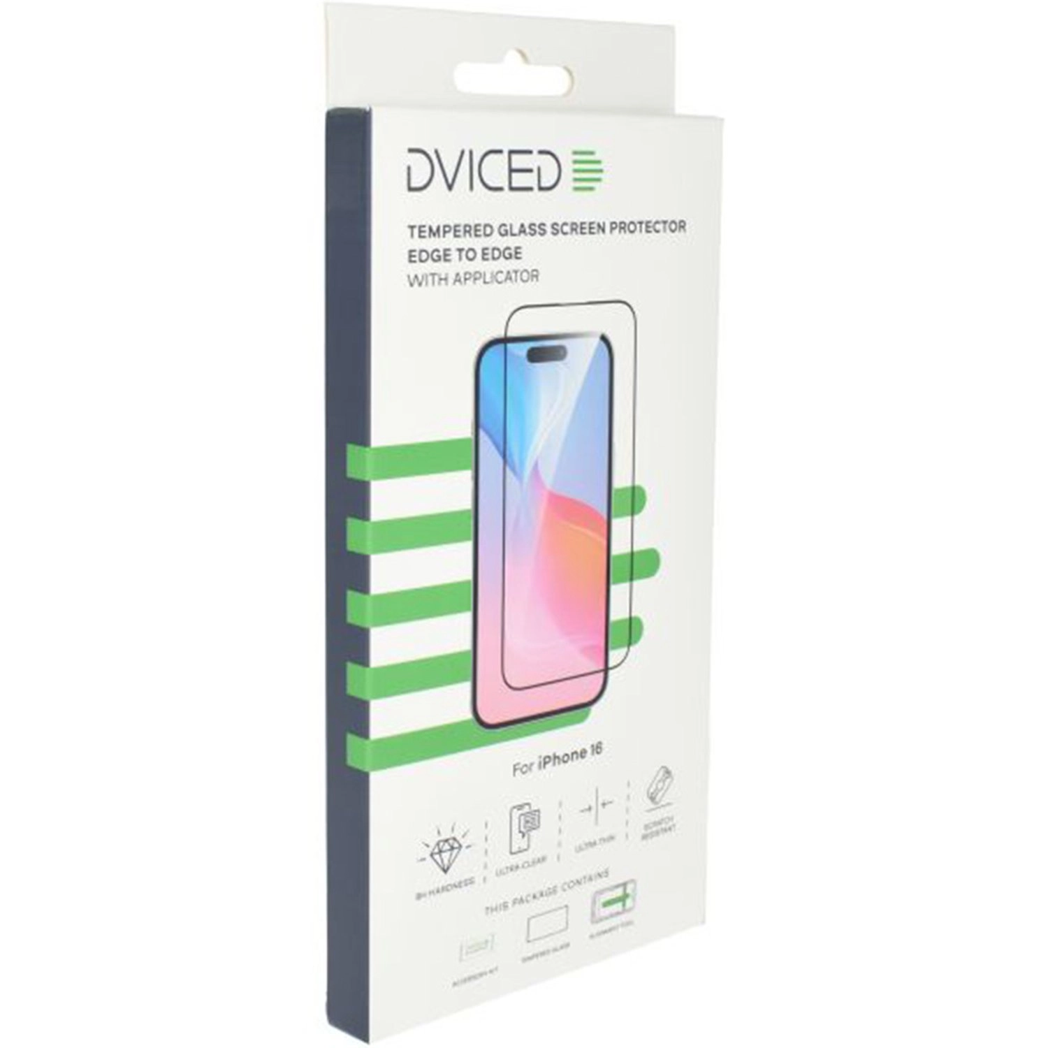 Tempered Glass Screen Protector for iPhone 16