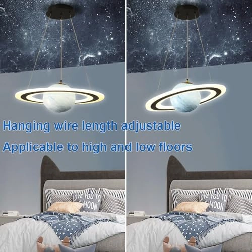 Creative Planet Chandelier - 3000K 4500K 6000K Dimmable