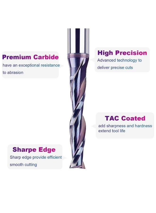 Up Cut Spiral Router Bit - 1/4 inch 1/16