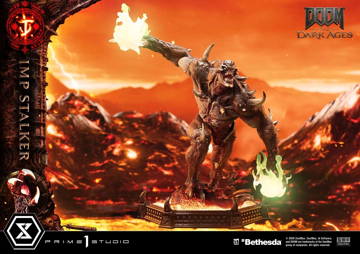 Imp Stalker - Doom: The Dark Ages - Ultimate Premium Masterline 1/4 Statue