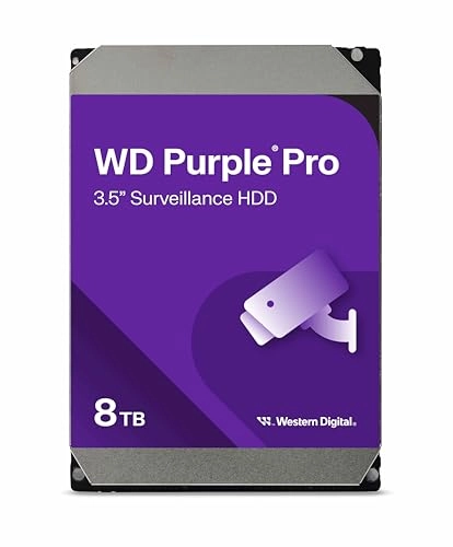 Purple Pro 3.5" 256MB SATA 6Gb/s (WD8002PURP-SPC9JY0) - 8TB