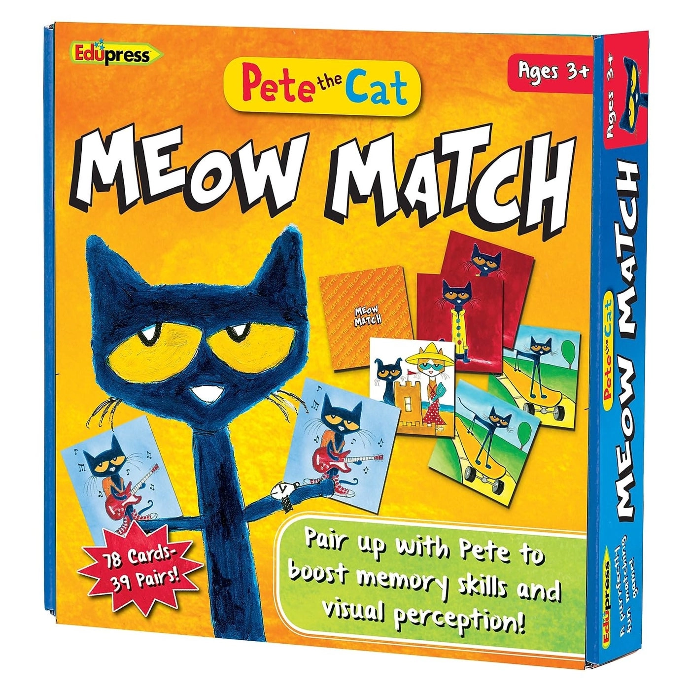 Pete The Cat Meow Match Game