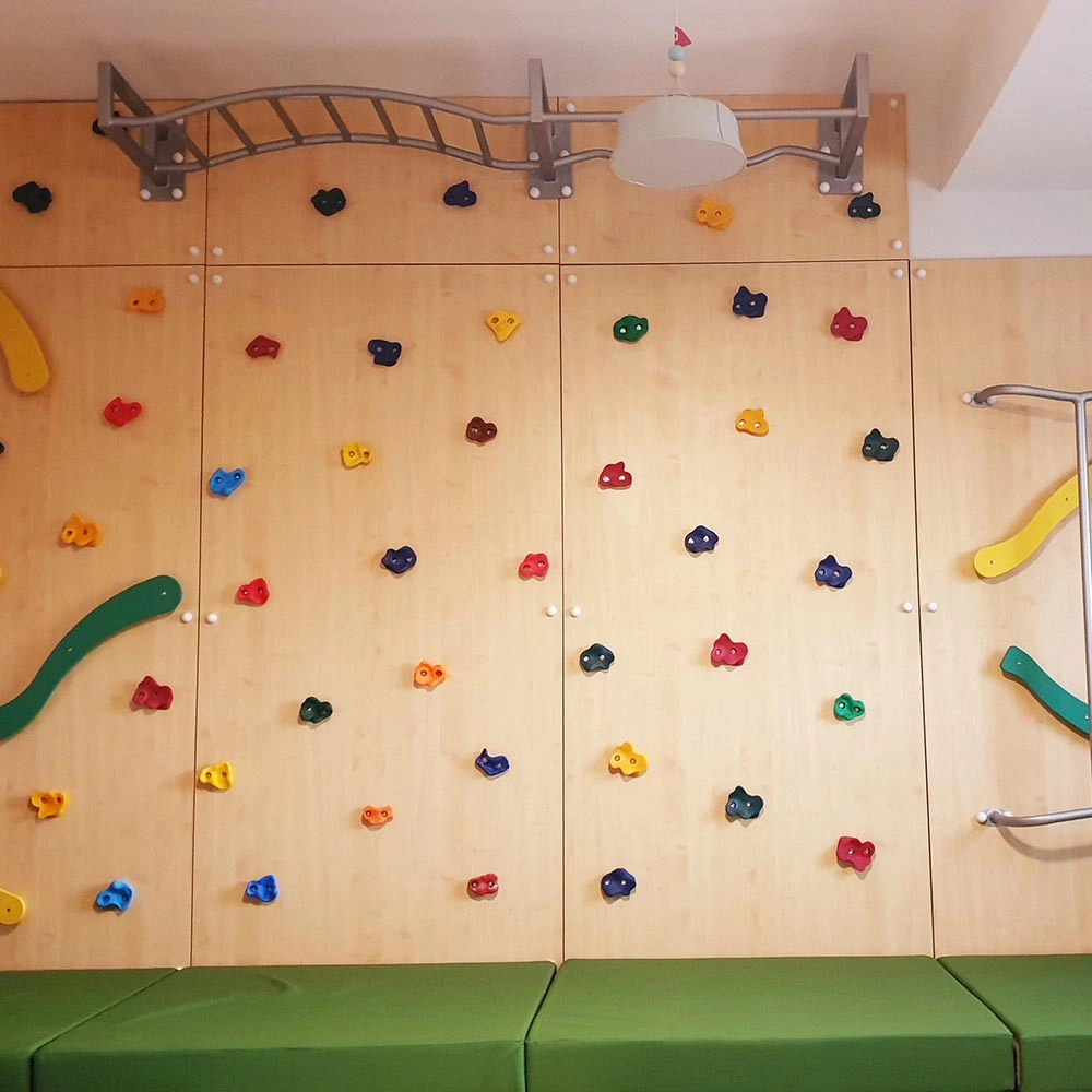Climbing Wall - Monkey Bars Fireman Pole 560 x 50 x 300 cm