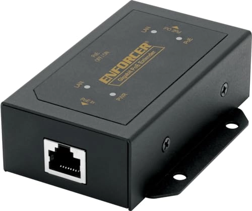 NR-P102E-TQ - 1x Shielded RJ45 10/100/1000 Mbps up to 85W