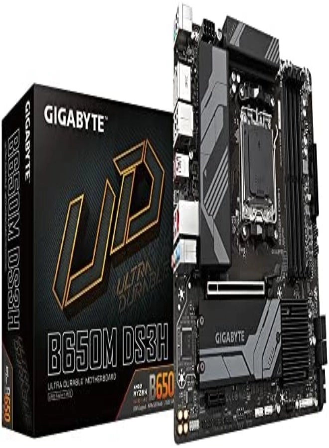 GIGABYTE B650M DS3H - Micro ATX Socket AM5