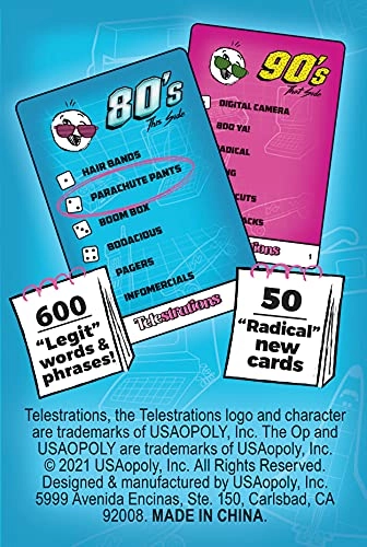 Telestrations 80s/90s Expansion Pack - Adult Unqualified