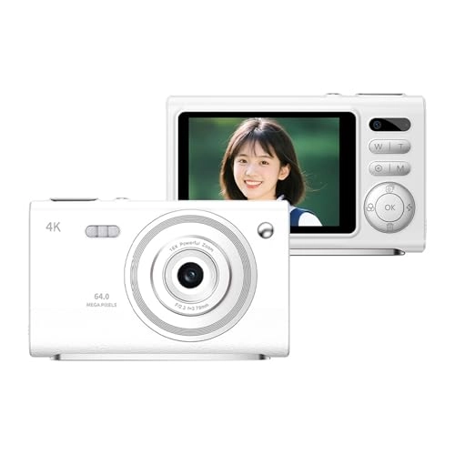 4K Digital Camera - 64MP 16X Zoom